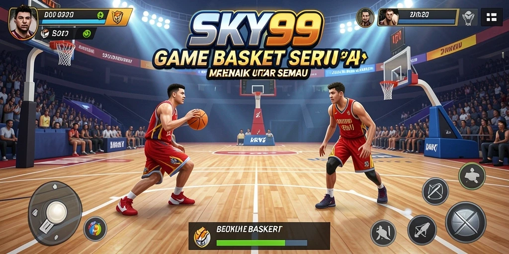 Antarmuka yang dinamis dan menarik di SKY99, mudah dinavigasi.